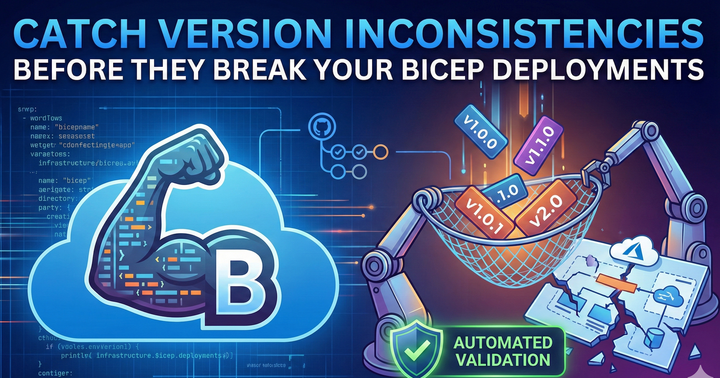 Catch Version Inconsistencies Before They Break Your Bicep Deployments